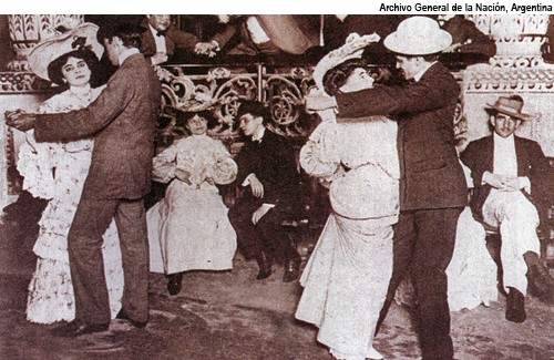 1905 - Dancers in the Rose Pavilion